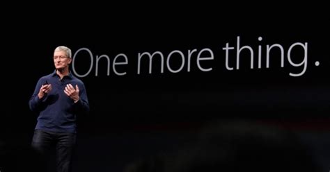 Apples One More Thing Event Announces The End Of Its Intel