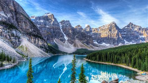 Lago Moraine Parque Nacional Banff Alberta Canadá