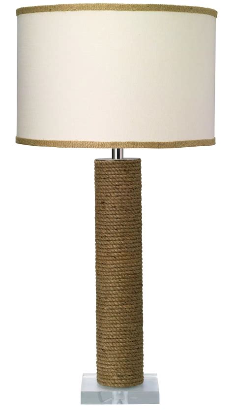Cylinder Rope Table Lamp In 2021 Rope Table Lamps Table Lamp Lamp