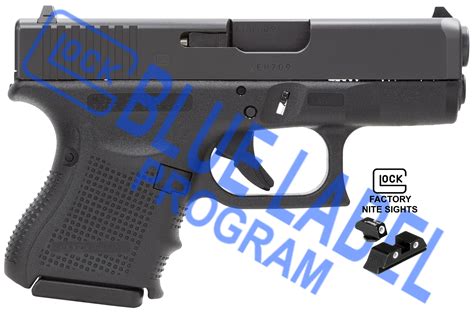 Glock 33 Gen4 Night Sights 357 Sig Blue Label Pistol 3 9rd Magazines
