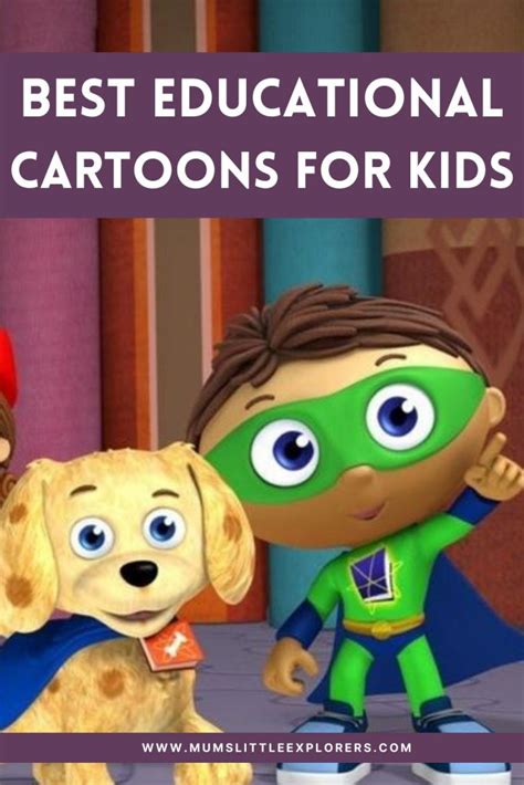 12 Best Educational Cartoons For Kids They Will Love To Watch Mums