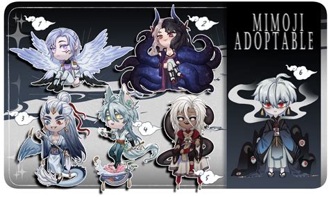 Open Chibi Adoptable Auction Batch By Mimojix On Deviantart