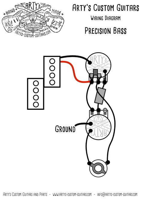 Fender Precision Bass Schematic