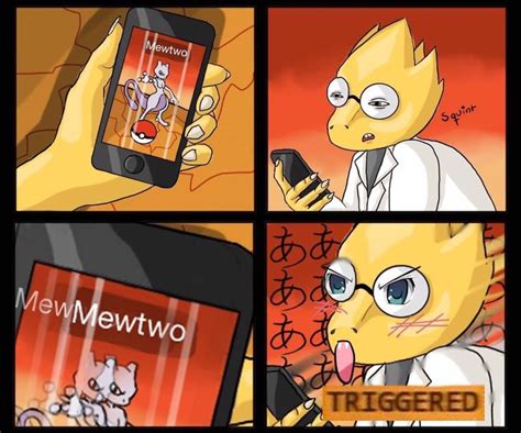 Undertale Alphys Pokémongo Mew Mew Kissy Cutie 2 Mewtwo Pokemon Go Fandom