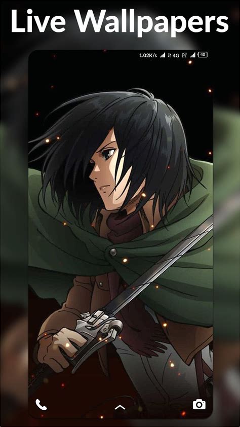 You will definitely choose from a huge number of pictures that option that will suit you exactly! Live Wallpaper Anime Attack On Titan