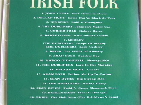 a feast of irish folk cd album various the dubliners etc 1998 pegasus ebay