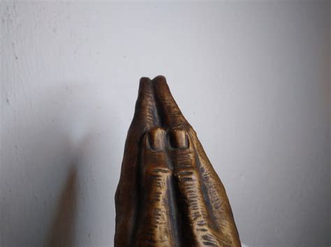 Universal Statuary Praying Hands Figurine Statue 1955 Etsy