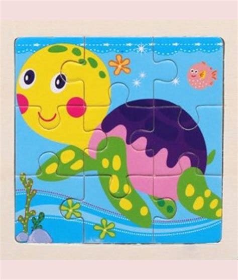 9 Piece Cute Puzzle For Kids Set Of 4 Puzzle