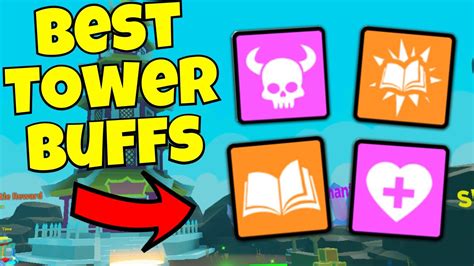 The Best Tower Buffs Weapon Fighting Simulator Youtube