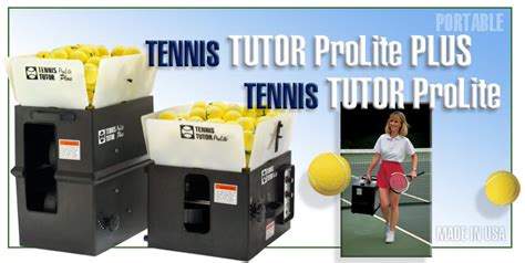 Tennis Tutor Prolite Sports Tutor Manufactures And Sells Practice Machines