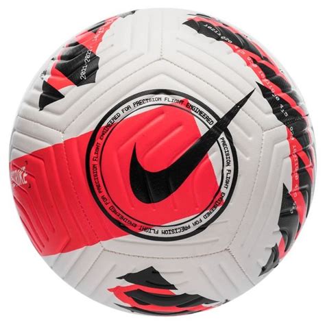 Nike Strike Training Ball Whitebright Crimson Soccer Wearhouse