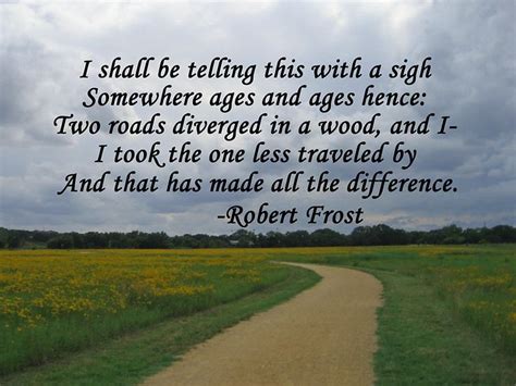 The Road Not Taken By Robert Frost By Elishamarie28 The Road Not