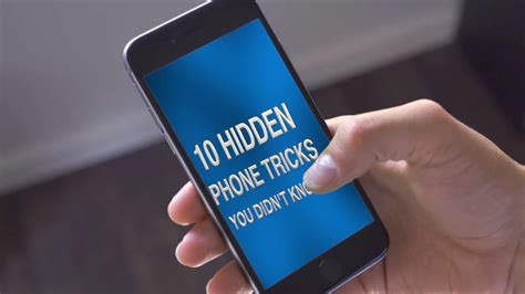 10 Hidden Iphone Tricks Youtube