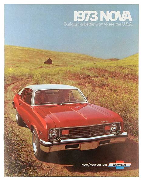1973 All Makes All Models Parts L90 1973 Nova Sales Brochure