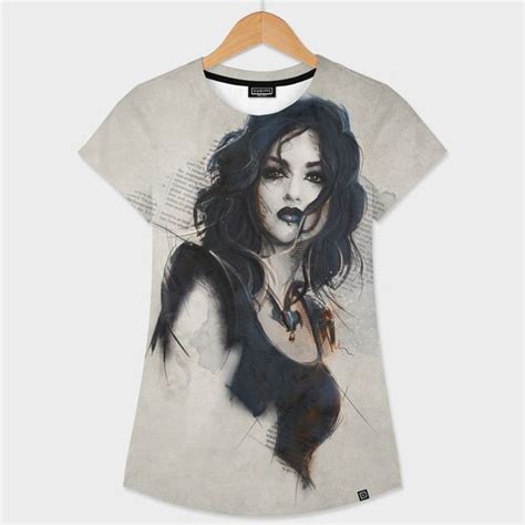 Vampire Queen Womens All Over T Shirt By Claudio Tosi Limited