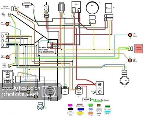 50cc chinese scooter wiring diagram : Tao Tao 150 Scooter Wiring Diagram