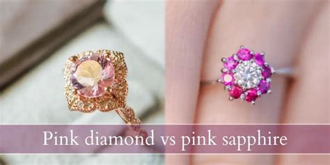 Pink Sapphire Vs Pink Diamond 5 Factors To Help You Decide Shinyfacts