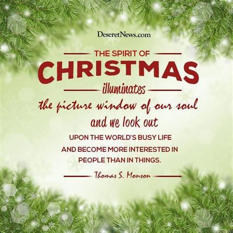 19 Inspiring Christmas Quotes From President Thomas S Monson
