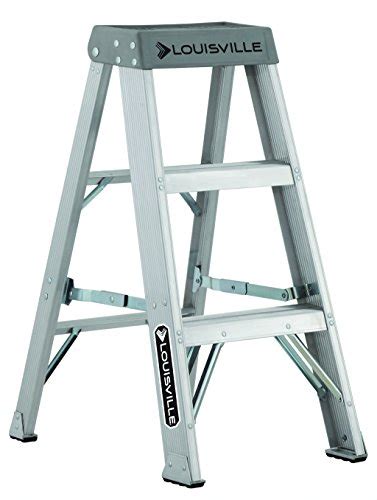 Louisville Ladder 300 Pound Duty Rating Aluminum Stepladder