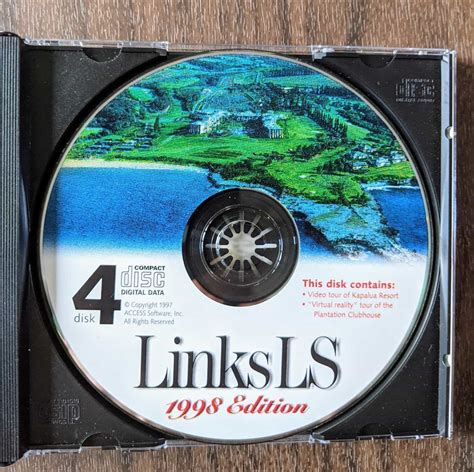 Links Ls Discs 2 4 Pc Game Disc Replacement