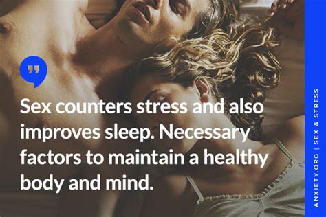 Does Sex Help With Anxiety And Stress