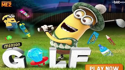 Despicable Me 2 Minion Play Golf Video Dailymotion