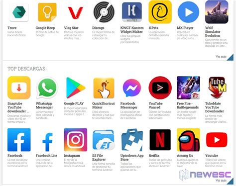 Top 8 Mejores Sitios Para Descargar Apk En Android Newesc