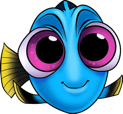 Download How To Draw Baby Dory From Finding Dory Baby Dory Drawing