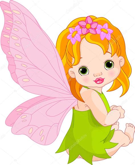 Cute Baby Fairy Stock Vector Image By ©dazdraperma 5333108