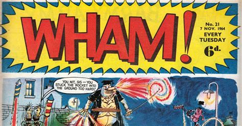 blimey the blog of british comics wham fireworks issue 1964