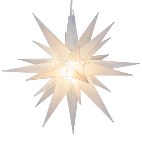 Moravian Stars 14 Clear Frosted Led Moravian Star