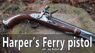 Shooting The Harper S Ferry Flintlock Pistol Doovi