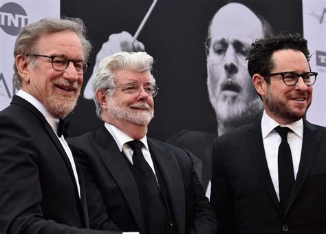 Steven Spielberg George Lucas And Jj Abrams Attend American Film