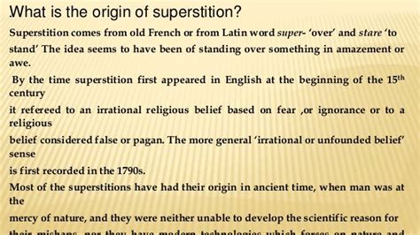 Superstition 1