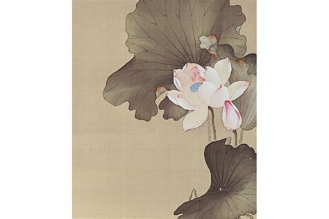 Kagedo Japanese Art Ohara Koson Painting Of Lotus