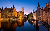 Visited the beautiful small city of Bruges, Belgium. Took this on the ...