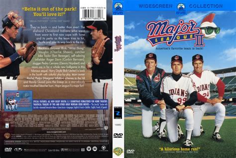 Major League Ii Movie Dvd Scanned Covers 150majorleague Ii Dvd