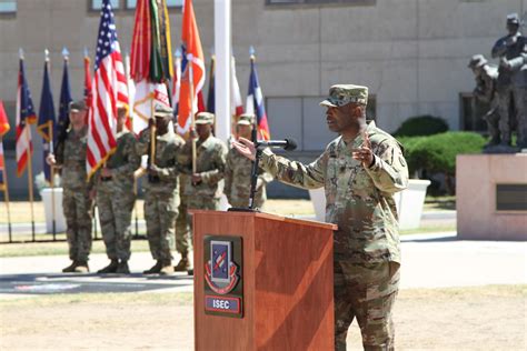 Isec Welcomes New Command Sergeant Major Article The United States Army