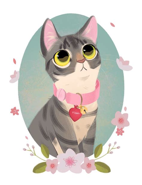 Rachel Foo Cute Cat Illustration Cats Illustration Cat Illustration