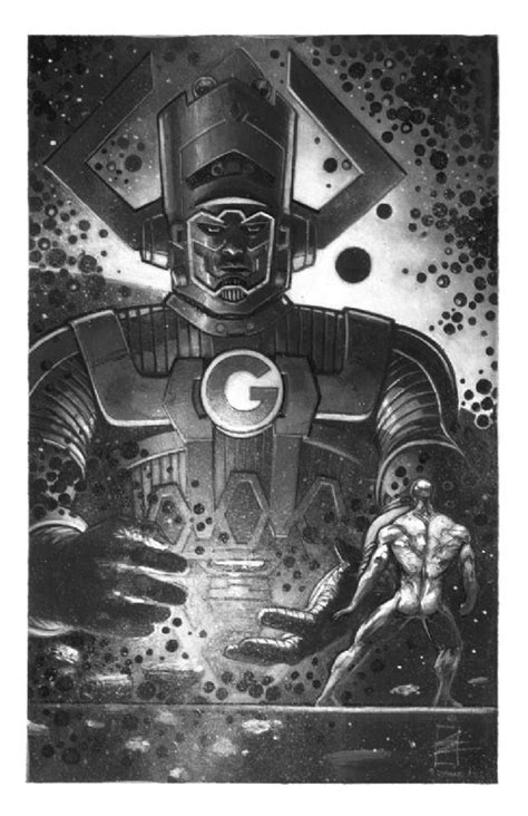 Galactus And Silver Surfer Comic Books Art Comic Art Art