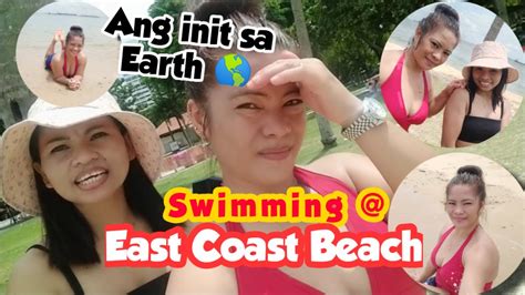 Swimming East Coast Beach Kasama Si Madam Tataplazaofficial YouTube
