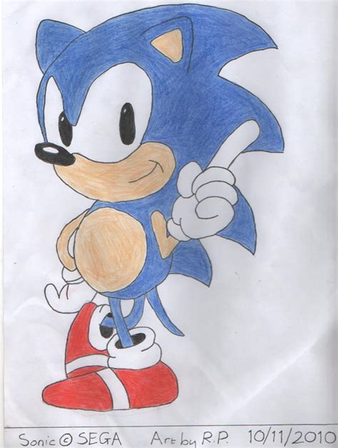 Sonic The Hedgehog 1991 By Boomsonic514 On Deviantart