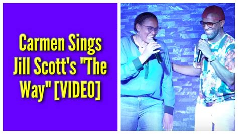 Carmen Sings Jill Scotts The Way Rickey Smiley Karaoke Night