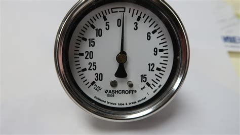 Ashcroft Pressure Vacuum Gauge Industrial Equipment Lab Accessories