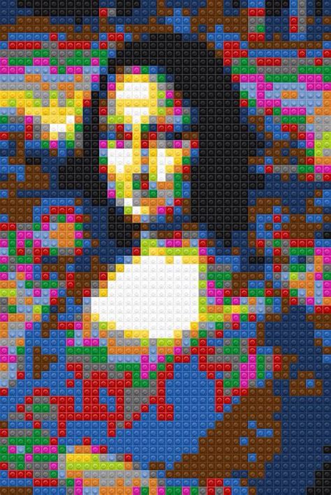 108 Best Mona Lisa Pixel Images On Pinterest Mona Lisa