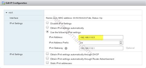 How To Change Vcenter Appliance Vcsa X Ip Address Settlersoman