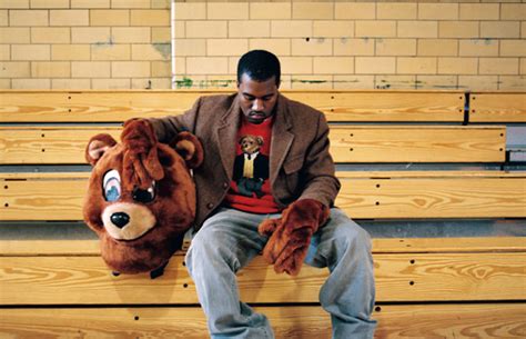 Yeah Thats Kanye West In The Bear Costume On The College Dropout