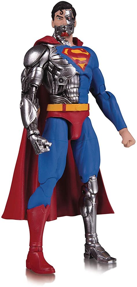 Dc Collectibles Essentials Cyborg Superman Action Figure