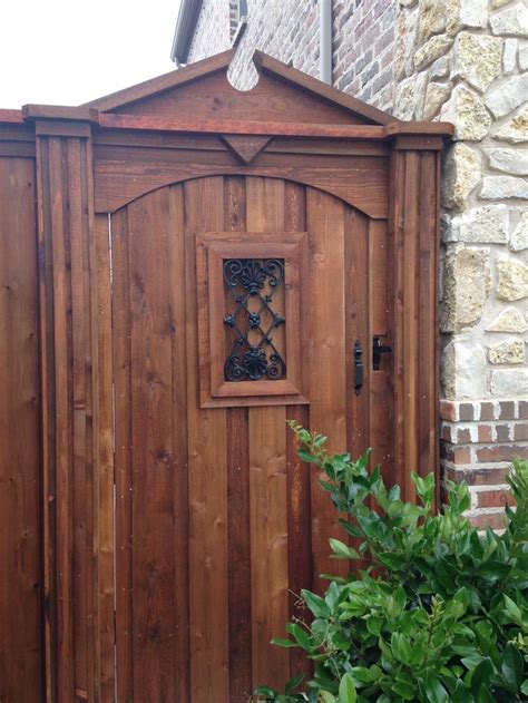 To prevent the cedar from fading to gray, you need to treat the fence with a stain that blocks ultraviolet light and. Pre-sealed Cedar BOB Header Gate with trim and ornamental ...