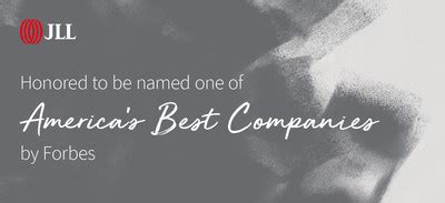 JLL - JLL one of America's Best Employers according to Forbes